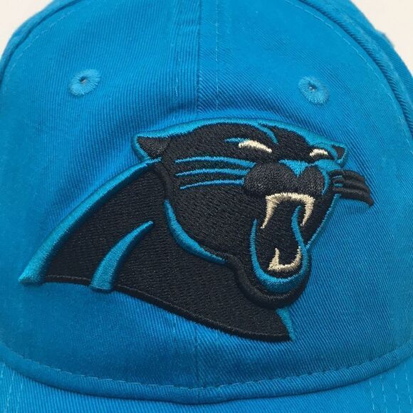Men's New Era Carolina Panthers Adjustable Back-strap Baseball Cap Hat - Picture 2 of 13